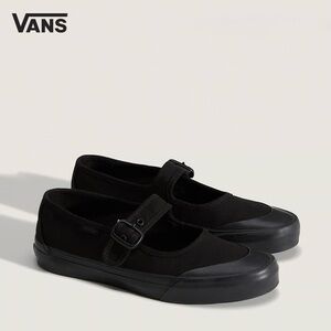 Vans Classic  All Black Mary Jane Shoes